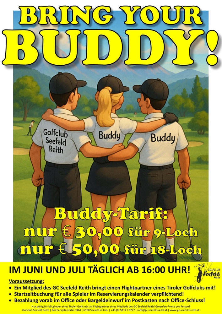 Plakat Bring your Buddy kl